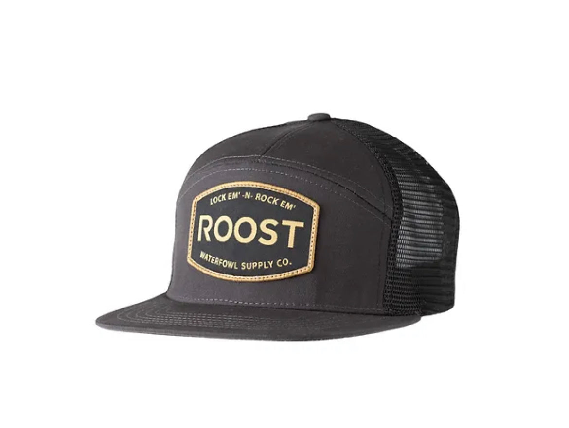 Roost black/yellow hat