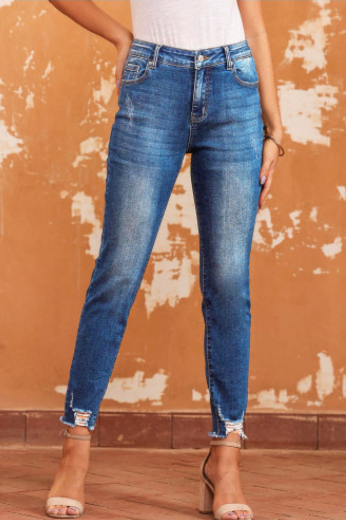 Med wash jeans