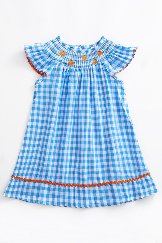 Kid Blue plaid dress