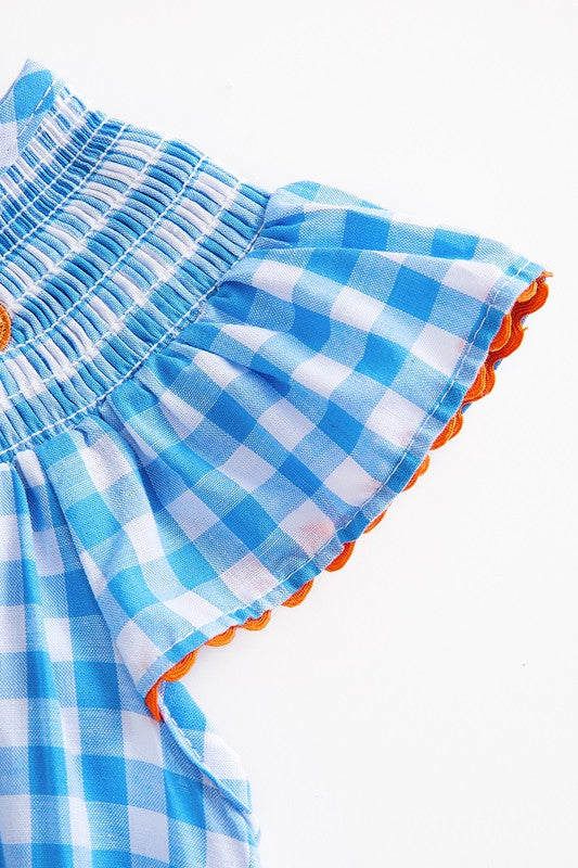 Kid Blue plaid dress