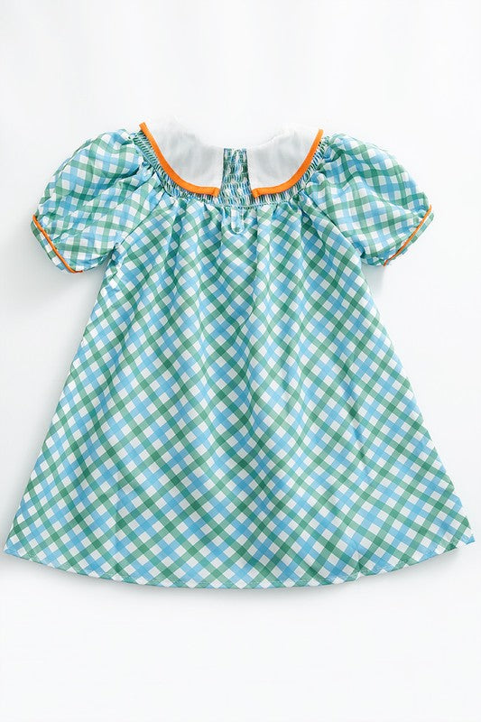 Kid Green pumpkin dress