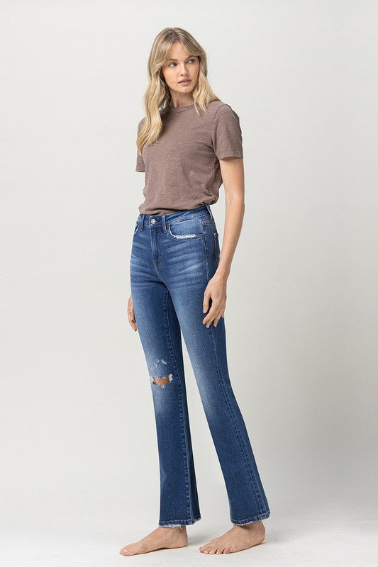 Stretch High Rise Bootcut jeans
