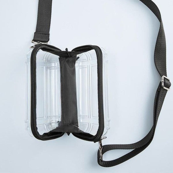 See through Clear Crossbody Bag