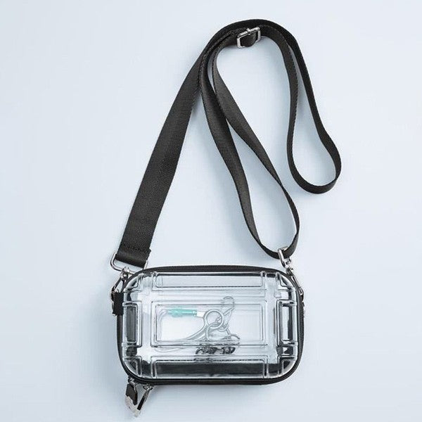 See through Clear Crossbody Bag