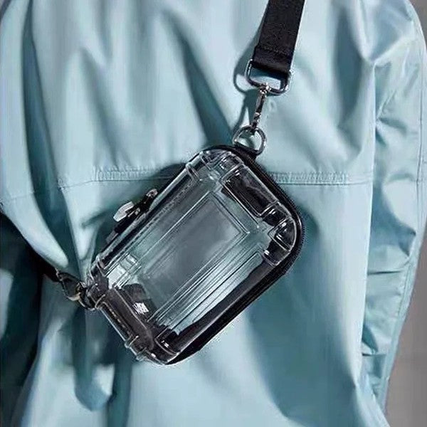 See through Clear Crossbody Bag