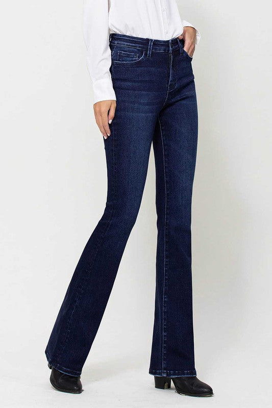 High Rise Mini Flare Super Soft Jeans