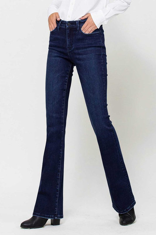 High Rise Mini Flare Super Soft Jeans