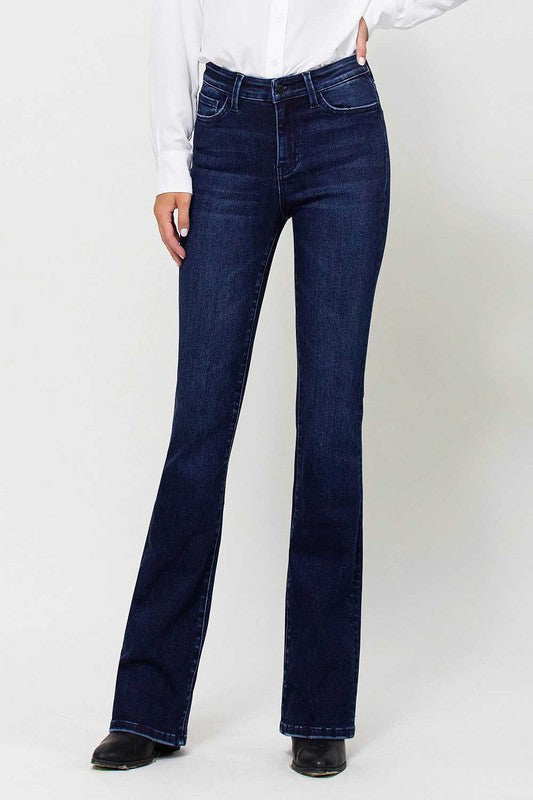 High Rise Mini Flare Super Soft Jeans