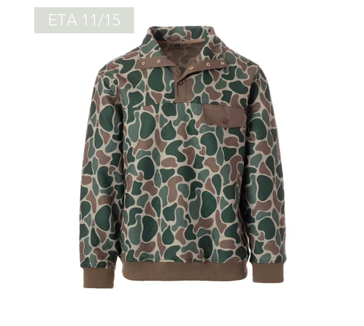 Roasted quilted pullover