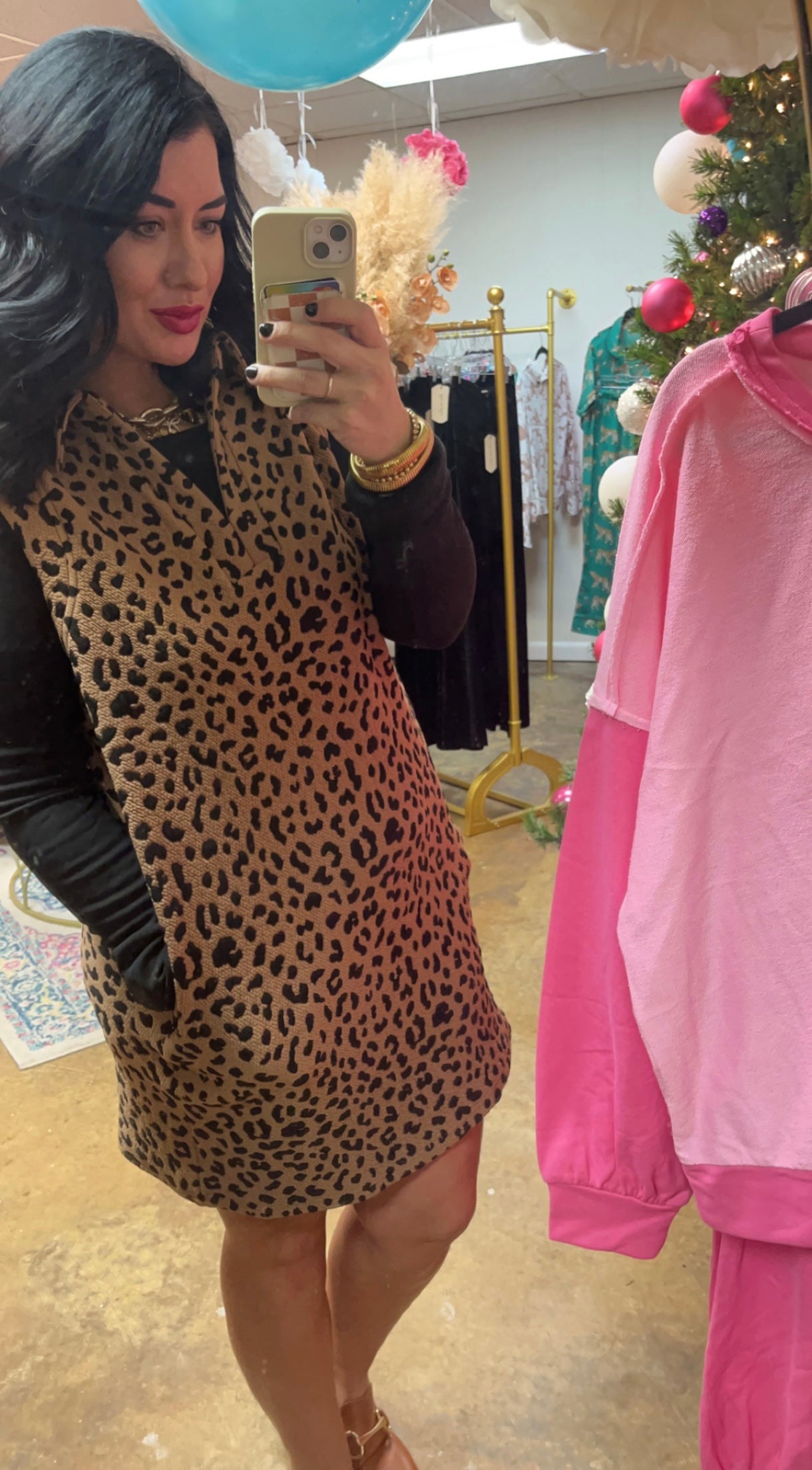 Leopard dress