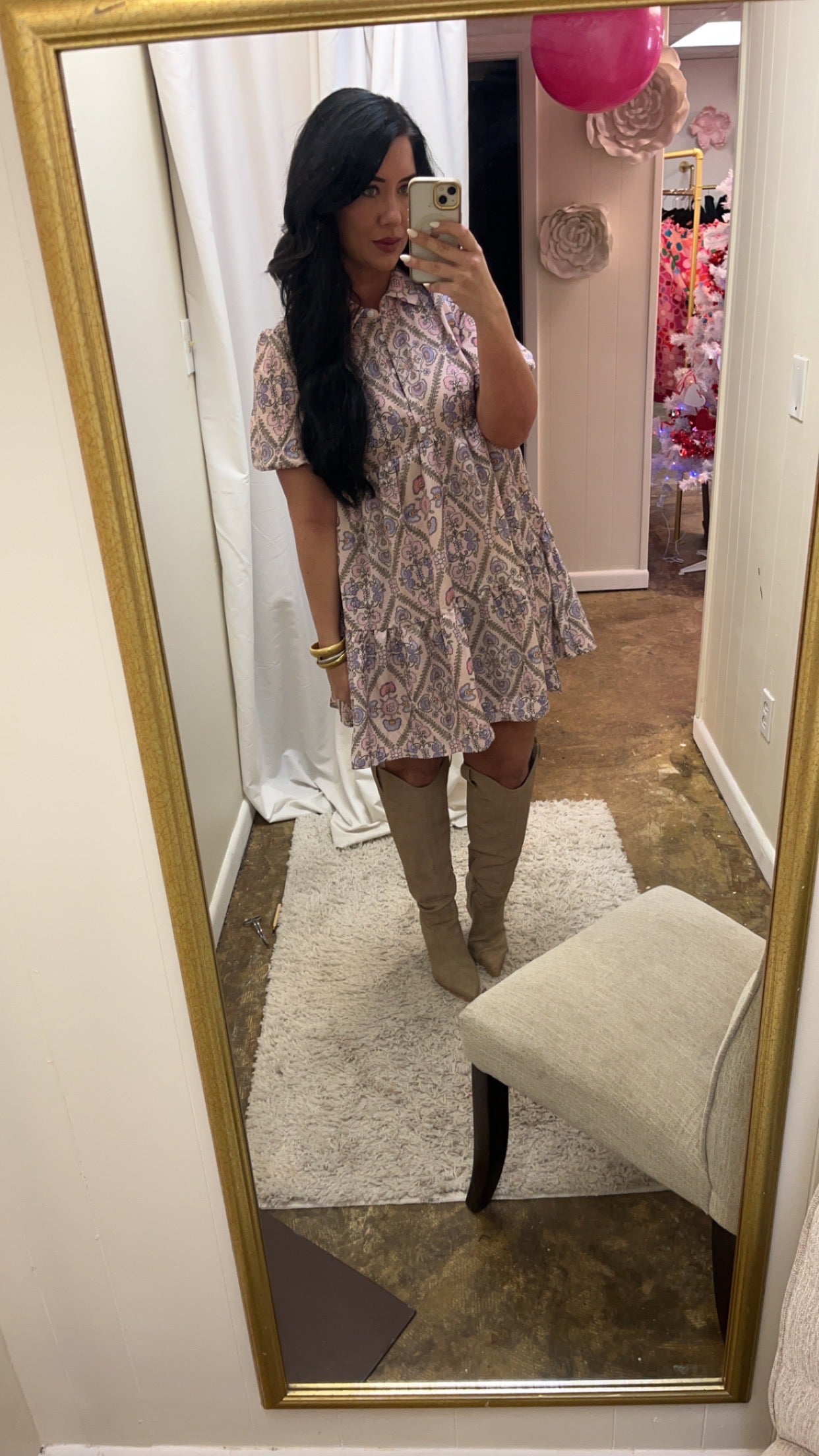 Purple paisley