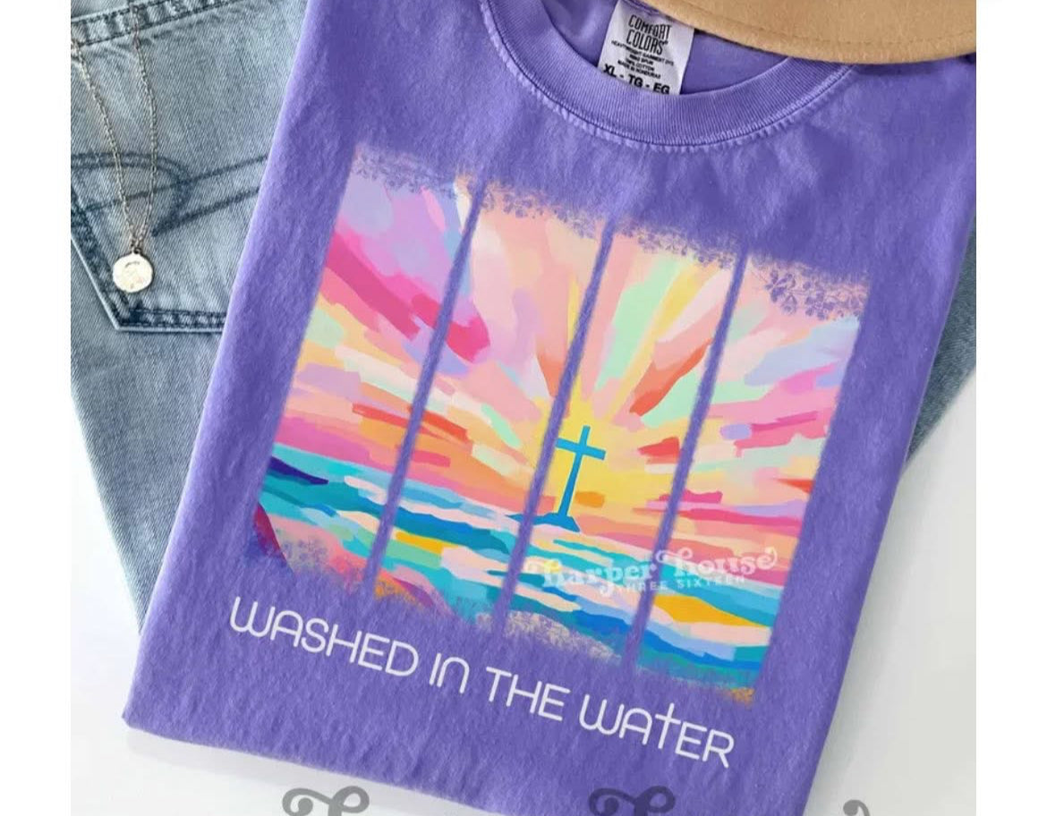 Washed in the water