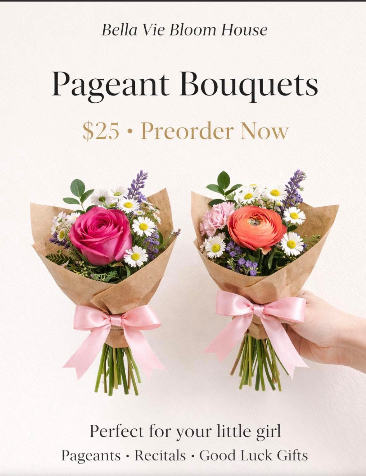 Hand held bouquet