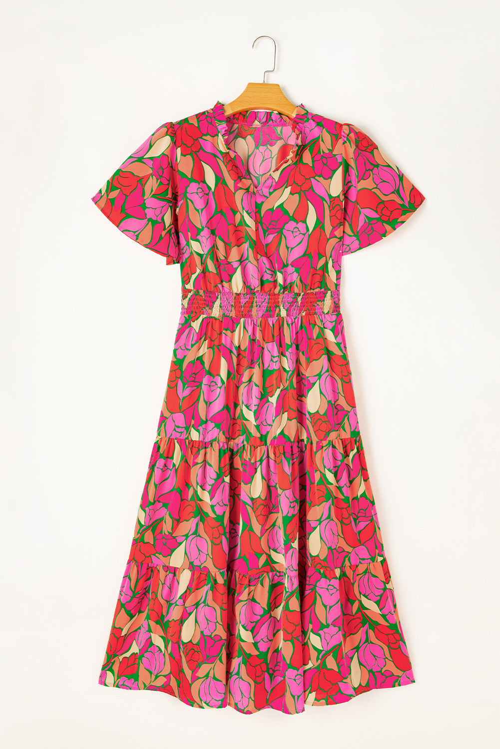 Rose floral dress