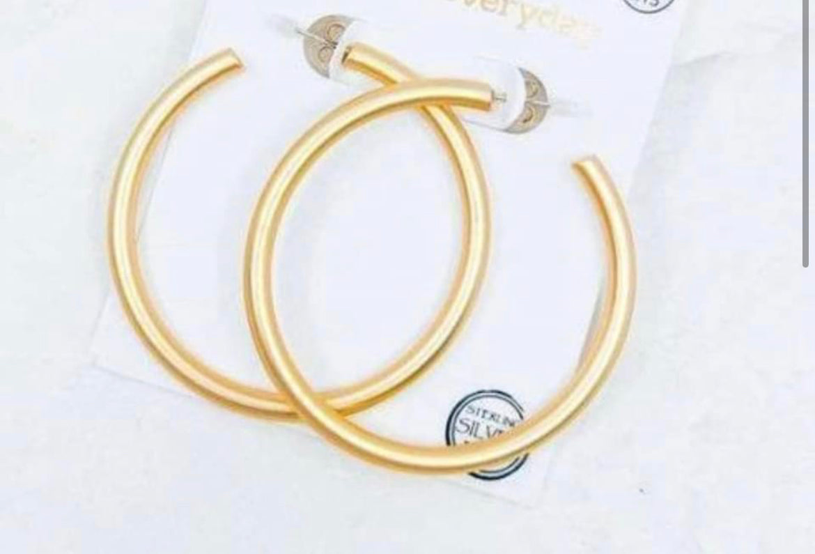 Gold hoops