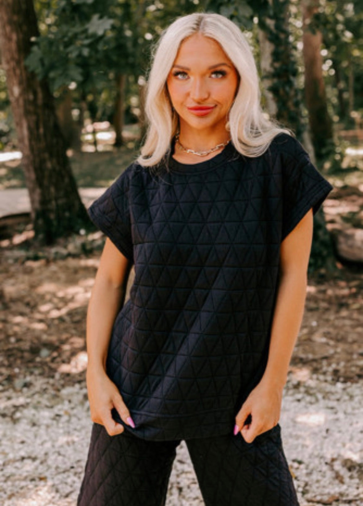 Quilted set