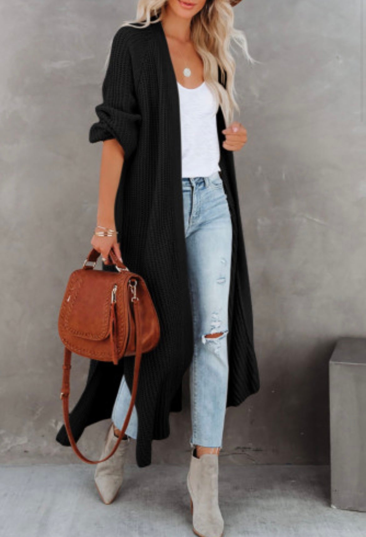 Not your basic cardigan