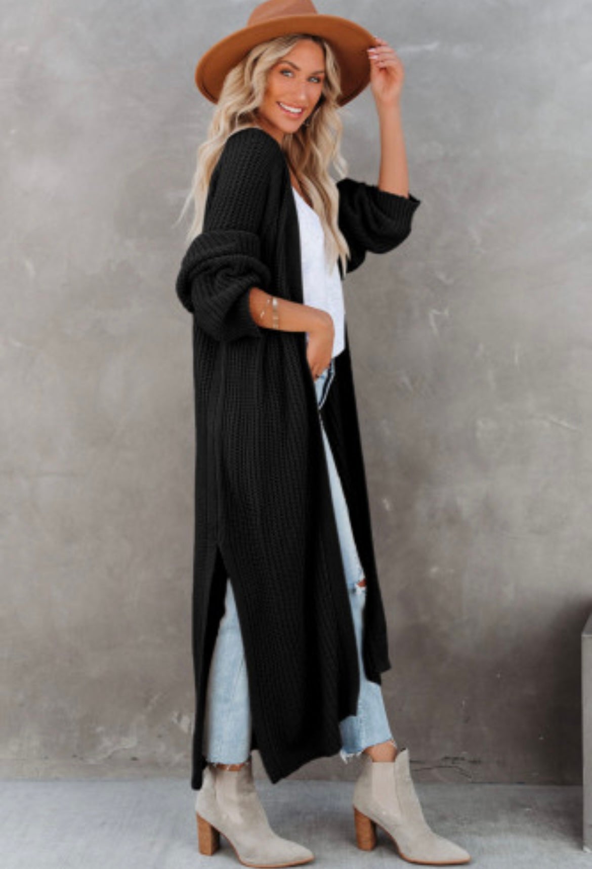 Not your basic cardigan