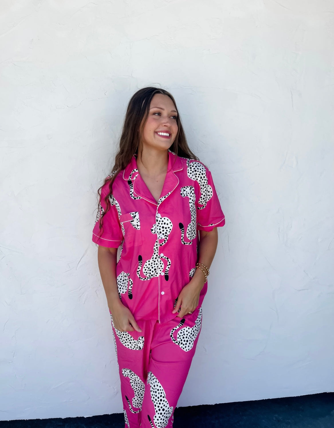 Luxe leopard pjs