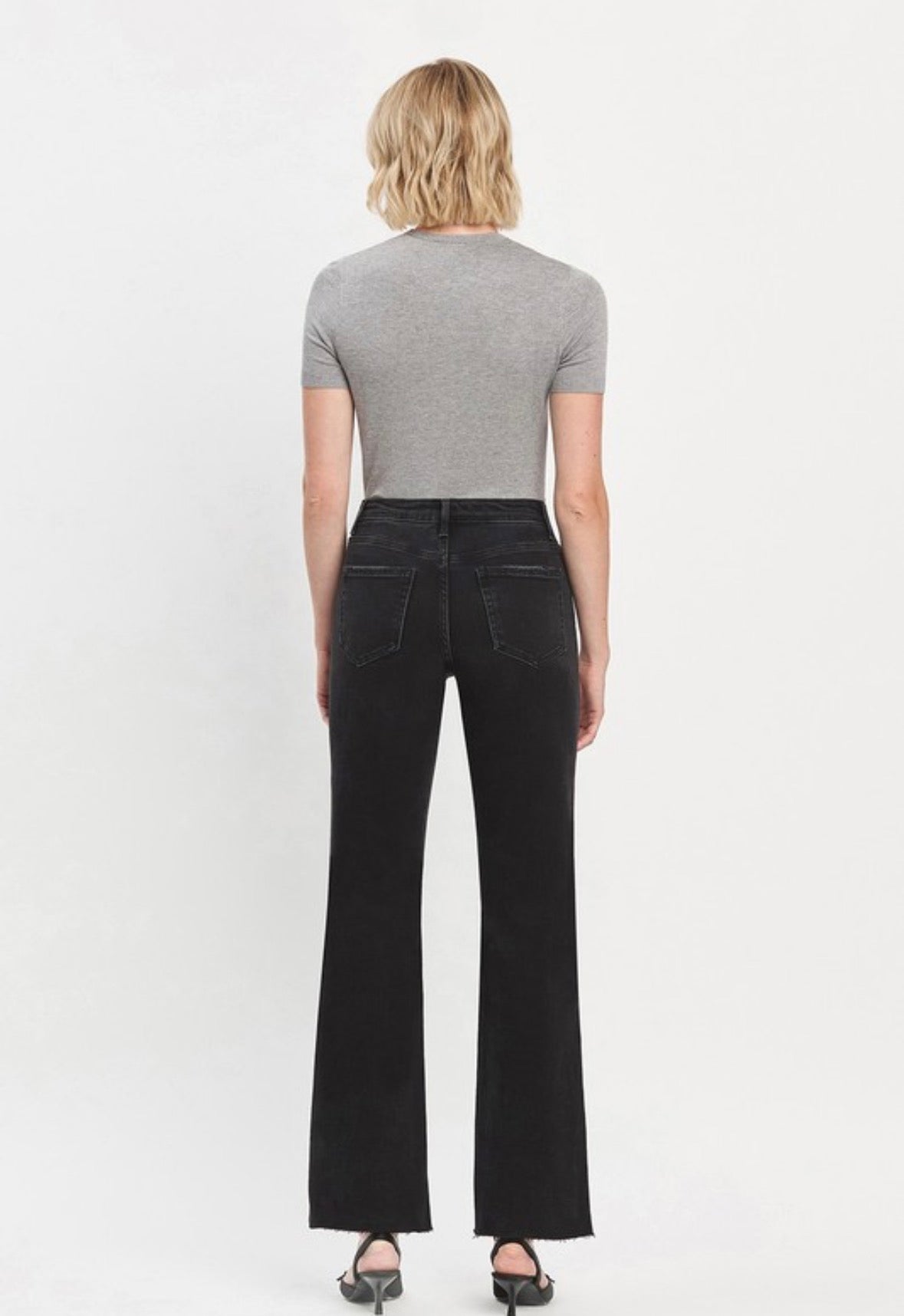Flying Monkey smooth black jeans