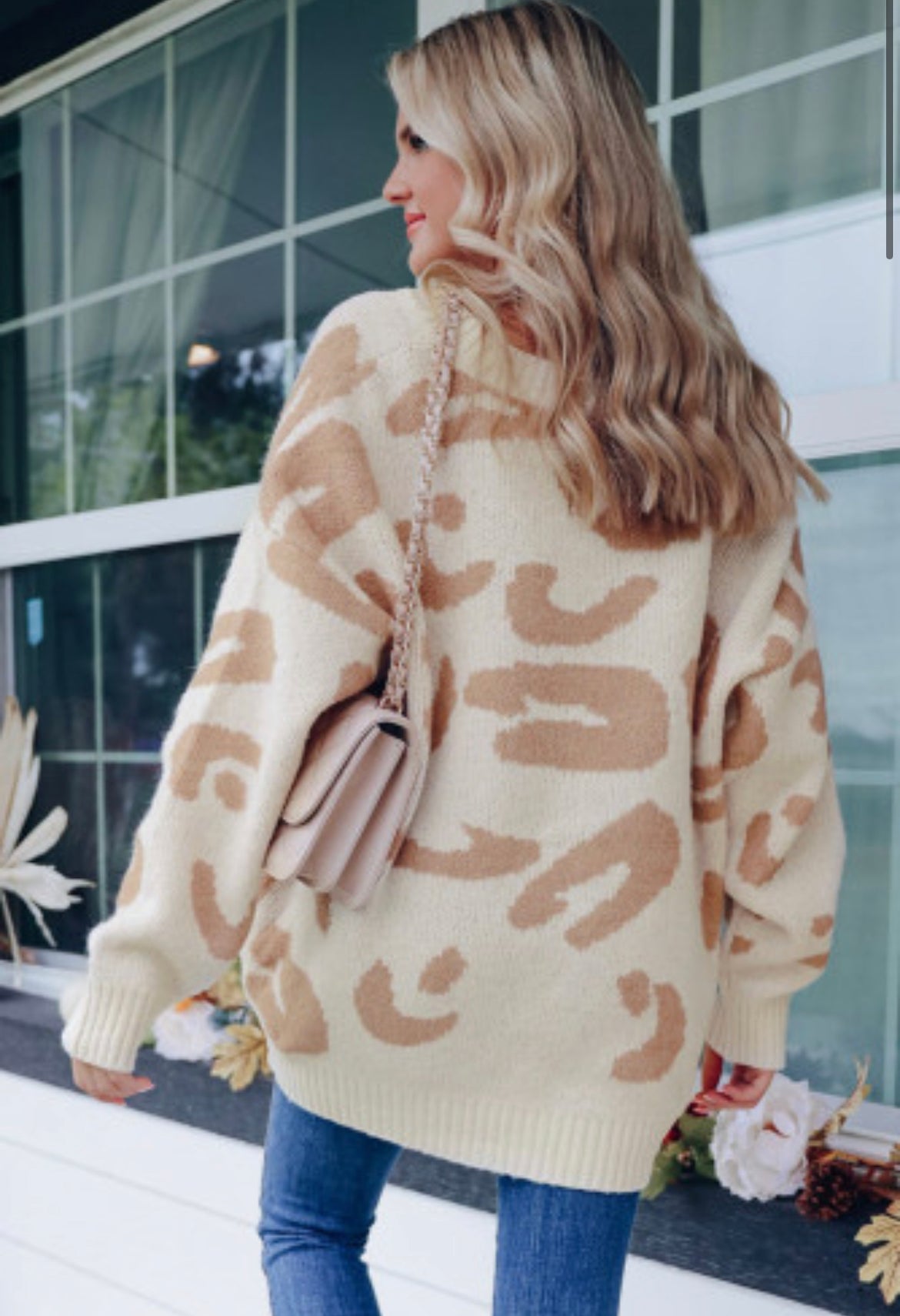 Tan oversized sweater