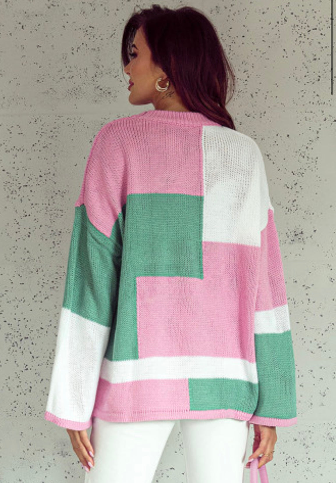Pink color block