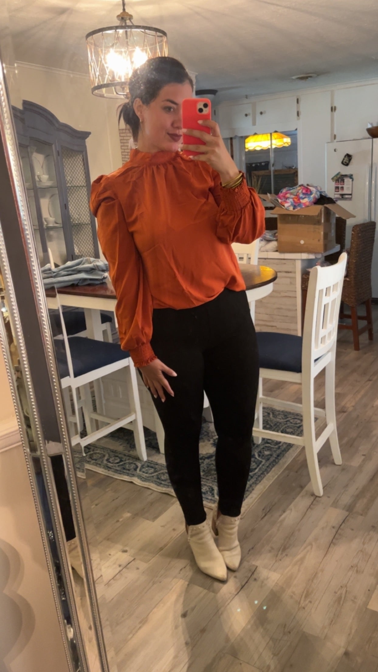 Orange top