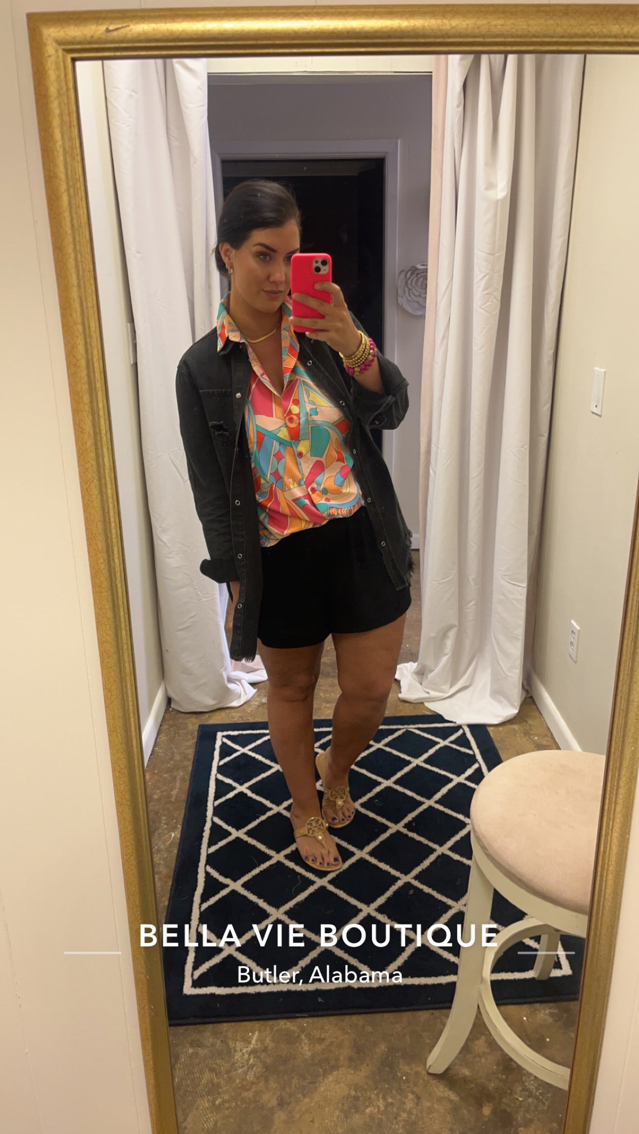 Aztec bright top