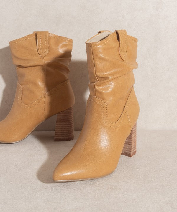 OASIS SOCIETY Mavis Western Style Bootie