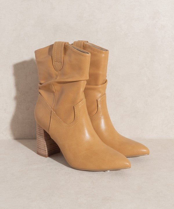 OASIS SOCIETY Mavis Western Style Bootie