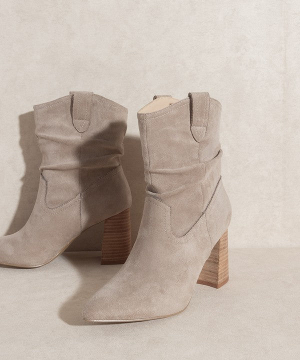 OASIS SOCIETY Mavis Western Style Bootie