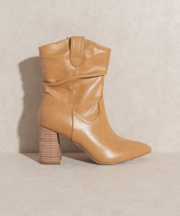 OASIS SOCIETY Mavis Western Style Bootie