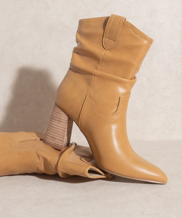 OASIS SOCIETY Mavis Western Style Bootie