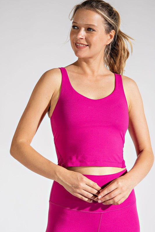 V NECK YOGA TOP