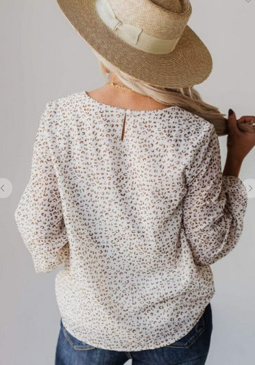 Not neutral leopard top