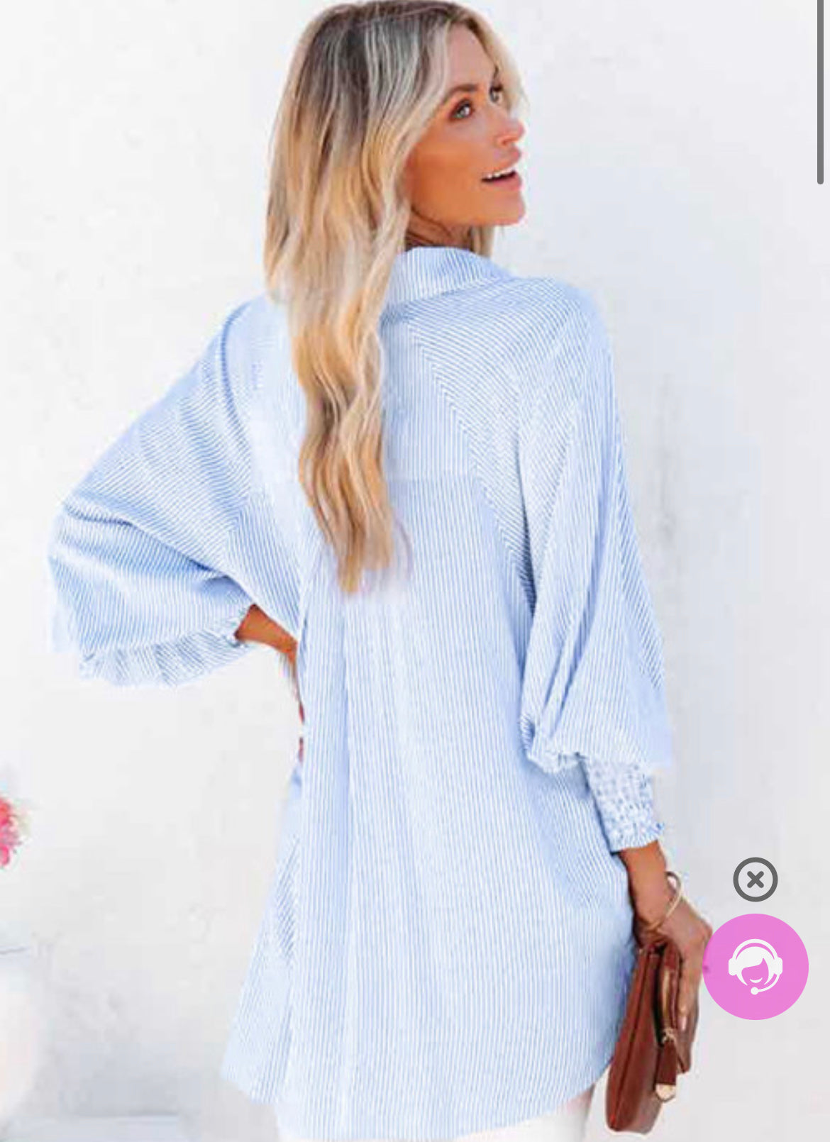 Pin striping top