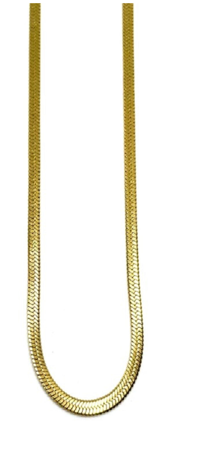 Gold necklace