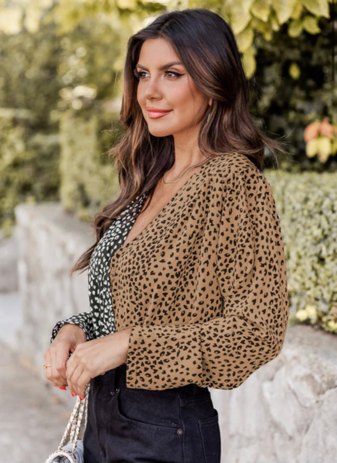 Leopard body suit