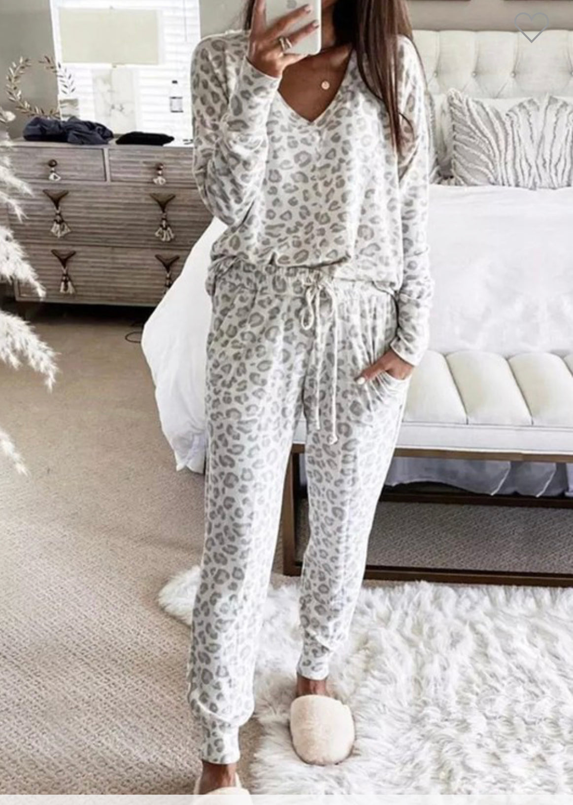 Leopard lounge set