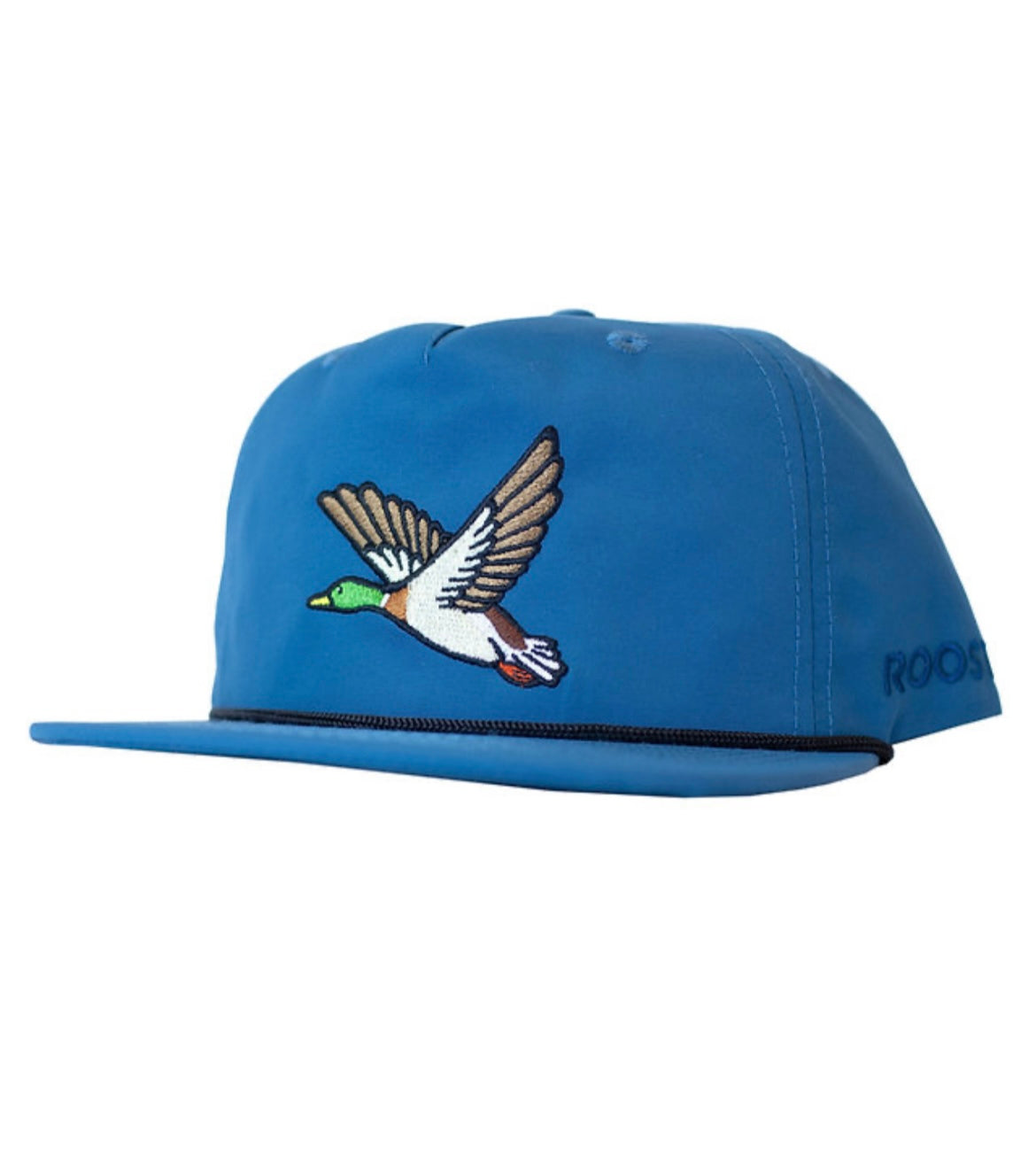 Blue duck hat