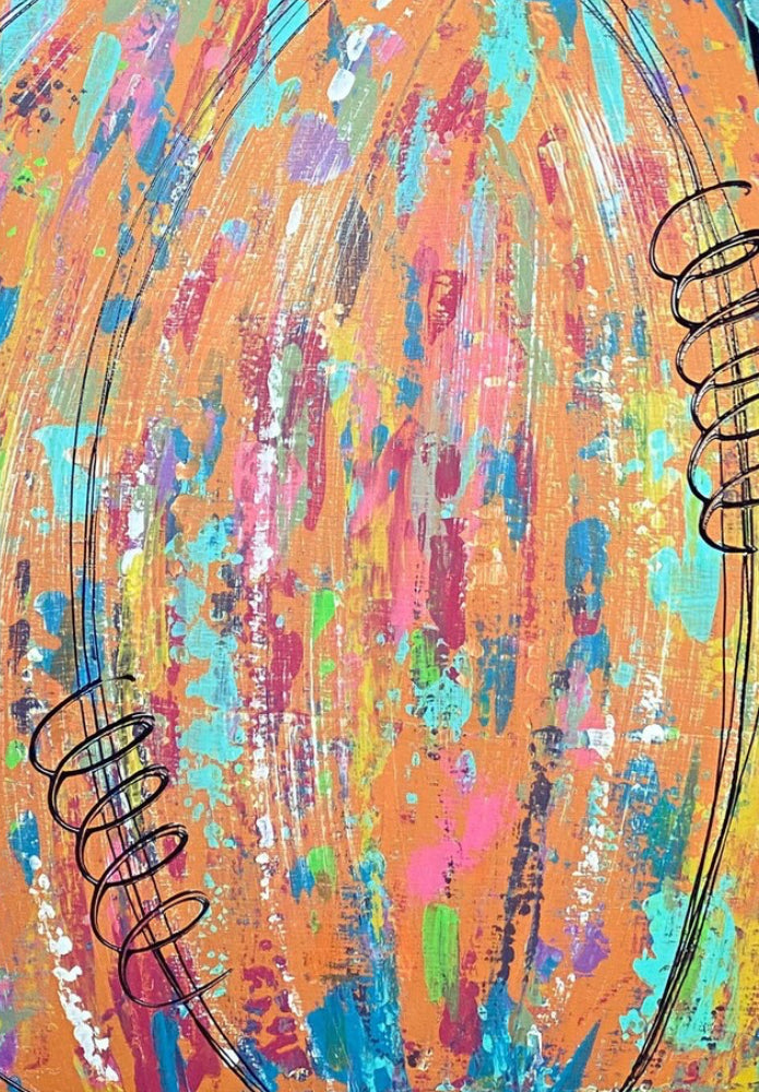 Colorful pumpkin