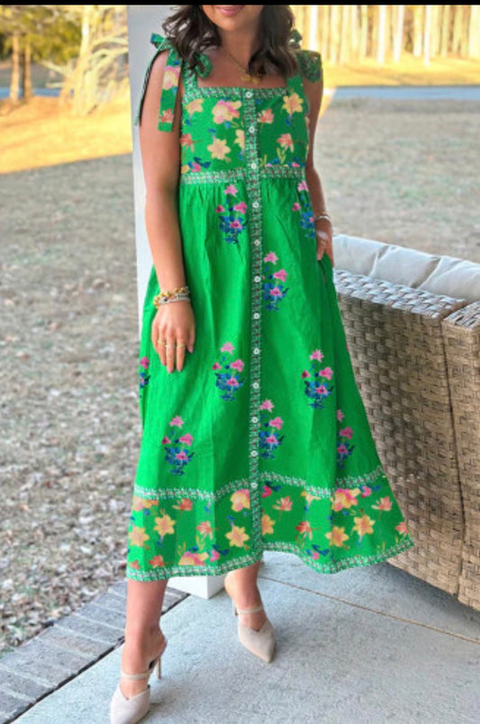 The fresh bloom dress