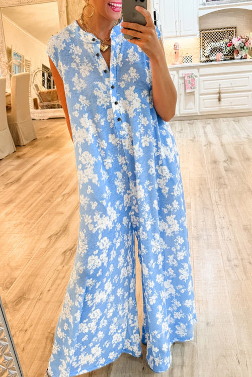 Myosotis blue romper