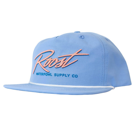 Baby blue roost hat