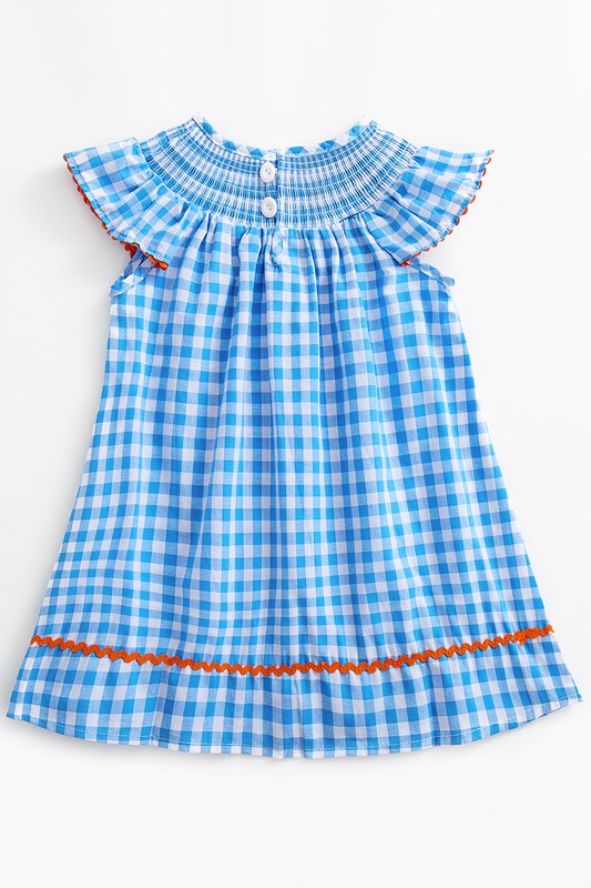 Kid Blue plaid dress