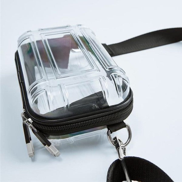 See through Clear Crossbody Bag