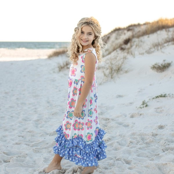 Girl flower maxi***