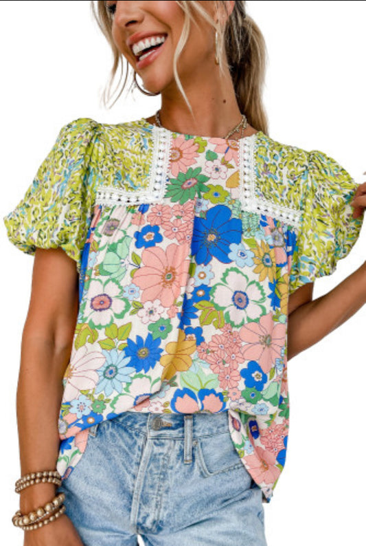 Summer flower top