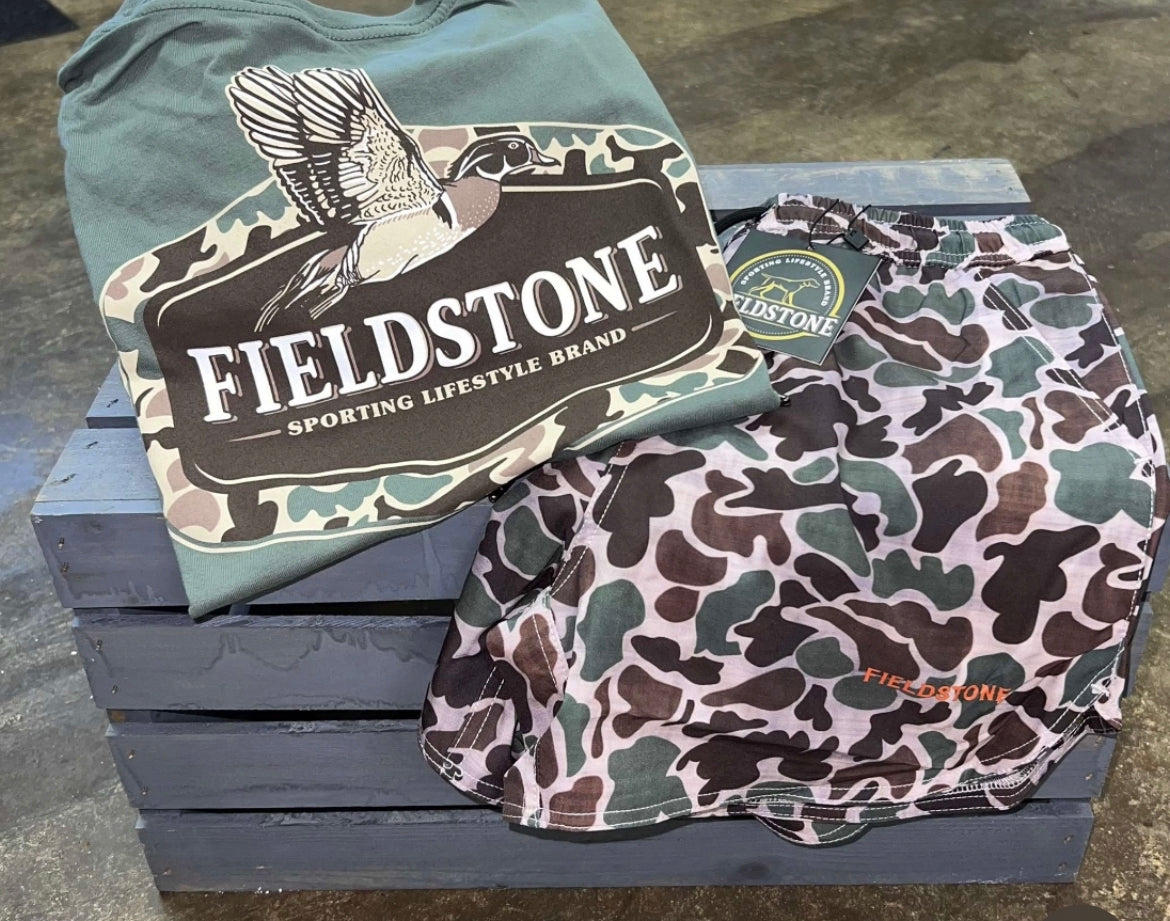 Field stone olive shirt