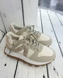 Tan Jelly pop sneakers